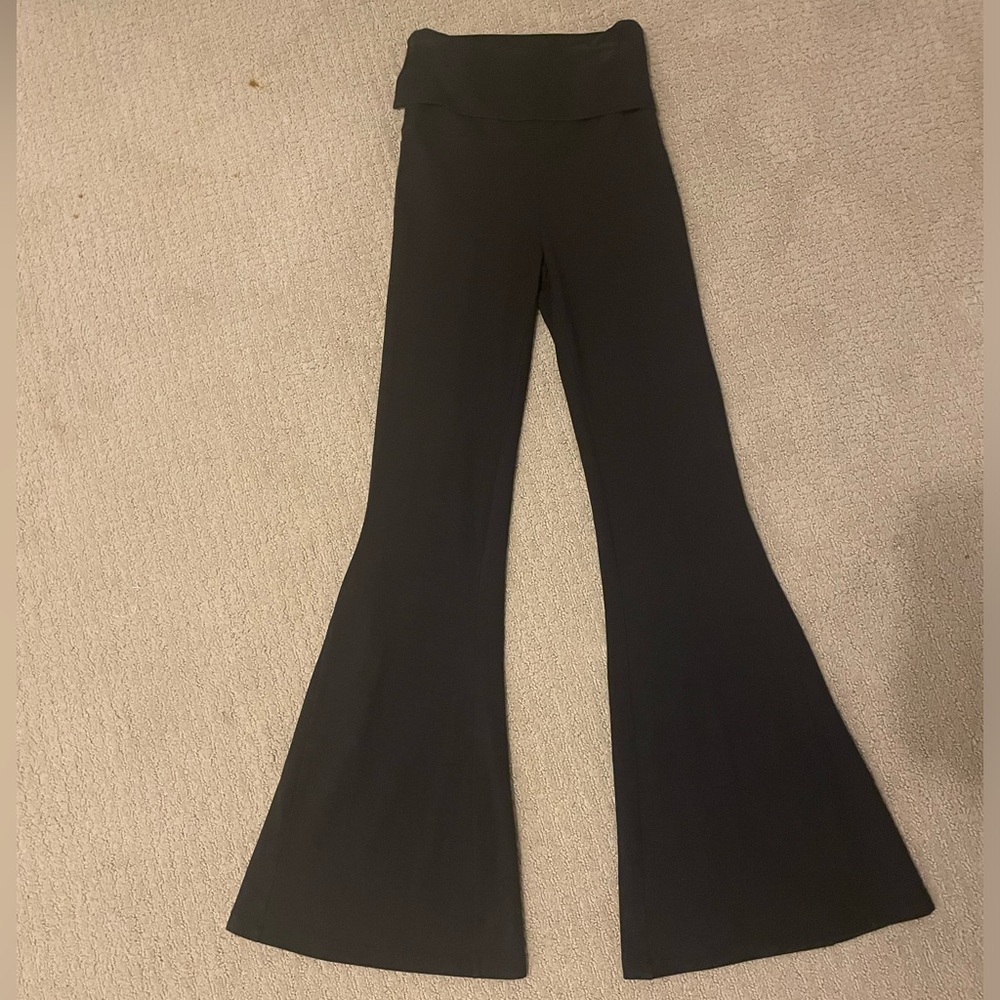 Aerie fold over flair leggings